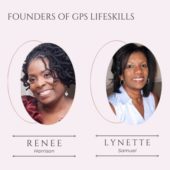 Founders of GPS LIfeSkills Guest in pink